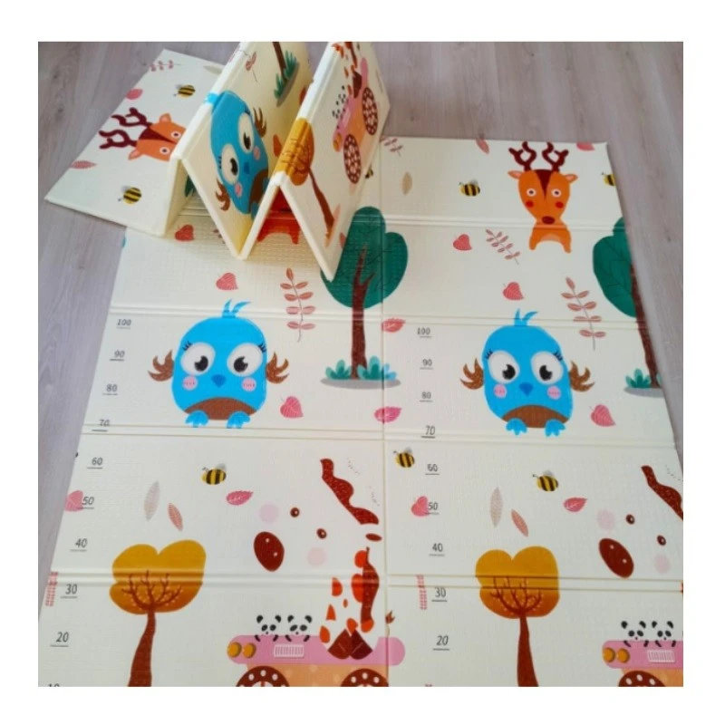 Детски килим за игра, Мечета с хвърчила, 150 х 180 х 1